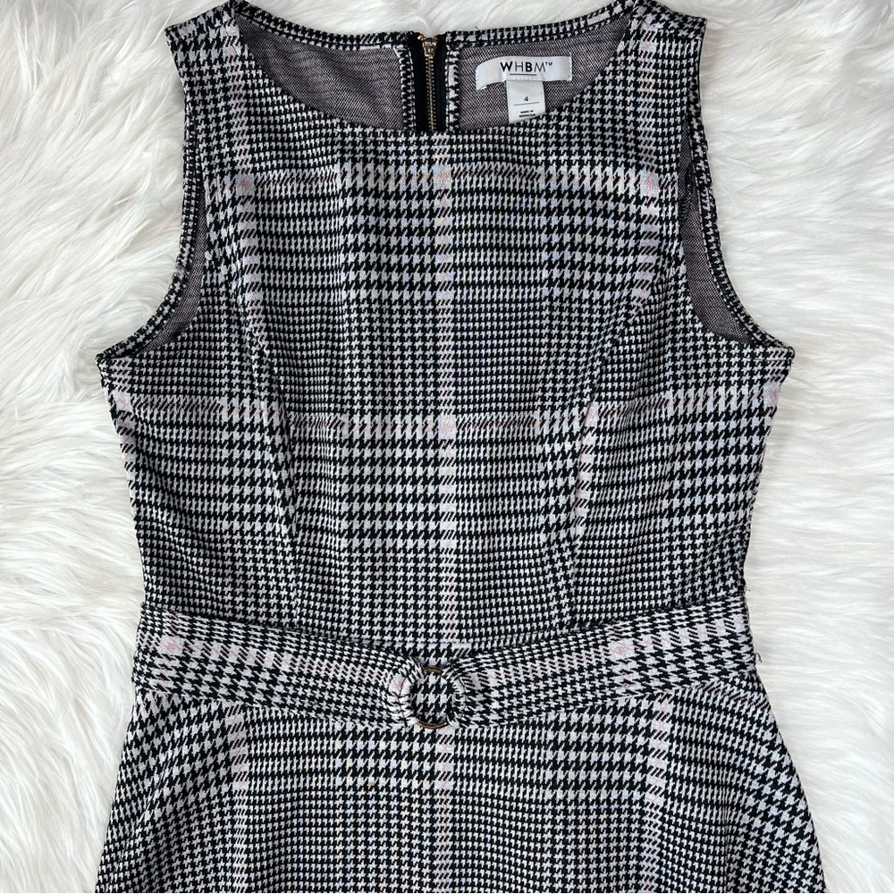 White House Black Market Houndstooth Dress‎